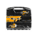 JCB 12V Cordless Combi Drill and Impact Driver Twinpack with 2x 2.0Ah Li-ion Batteries & Fast Charger in W-Boxx 102 Power Tool Case | 21-12TPK-WB-2