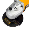 JCB 18V Cordless Angle Grinder, 115mm 4 1/2 inch, 2-5Ah Li-Ion Battery Options, M14 Thread | 21-18AG-B, Bare Unit + 2.0Ah Battery