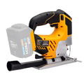 JCB 18V Cordless Jigsaw Li-ion 2Ah-5Ah Battery, 0-45 Degrees Cutting Positions | 21-18JS-B, Bare Unit