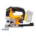 JCB 18V Cordless Jigsaw Li-ion 2Ah-5Ah Battery, 0-45 Degrees Cutting Positions | 21-18JS-B, Bare Unit