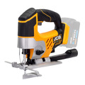JCB 18V Cordless Jigsaw Li-ion 2Ah-5Ah Battery, 0-45 Degrees Cutting Positions | 21-18JS-B, Bare Unit