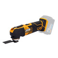 JCB 18V Cordless Multi-Tool, 2-5.0AH Li-Ion Battery Options, Quick Change Blade | 21-18MT-B, Bare Unit