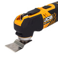 JCB 18V Cordless Multi-Tool, 2-5.0AH Li-Ion Battery Options, Quick Change Blade | 21-18MT-B, Bare Unit