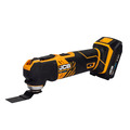 JCB 18V B/L Combi Drill B/L Impact Driver Multi Tool Kit 2x 2.0ah Lithium-Ion Batteries and charger in 26 wheeled kit bag | 21-18TPKMT-2