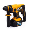 JCB 18V Brushless SDS 1x5.0Ah Lithium-Ion Battery and Charger in 20 Kit Bag | 21-18BLRH-5X-BG