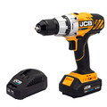JCB 18V Drill Driver 1x2.0Ah Lithium-Ion Battery and 2.4A fast charger | 21-18DD-2XB
