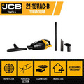 JCB JCB-VACUUM-2AH-BATTERY 18V HANDHELD VACUUM CLEANER | 21-18VAC-B, Bare Unit + 2.0Ah Battery