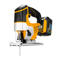 JCB 18V Jigsaw 1x4.0Ah Lithium-Ion Battery and charger in 20 kit bag | 21-18JS-4X-BG