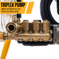 JCB Petrol Pressure Washer 3100psi / 213bar, Annovi Reverberi Triplex AR pum, 10.7L/min Flow Rate, 224cc JCB Engine | JCB-PW7532P