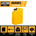 JCB 10L Jerry Can, Heavy-Duty 0.8mm Steel | JCBJCAN10