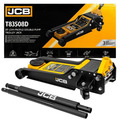 JCB 3 Tonne Hydraulic Trolley Jack, low-Profile, 98-535 mm Lift, Double Pump | JCB-T83508D