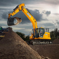 JCB 42'' Roller Cabinet and Top Tool Chest Stack with Excavator Wrap | JCBEXCSTACK