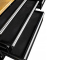 JCB Workshop Table Trolley and Tool Cabinet, 10 Drawers, 13 Hooks, Caster Mounted | JCB-01Y0109