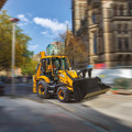 JCB 42'' Roller Cabinet and Top Tool Chest Stack with Backhoe Loader Wrap | JCBBHLSTACK
