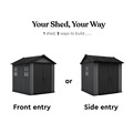 Keter KET260264 Newton Plus Shed 7 x 7.5ft