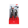 KNIPEX 00 18 01 V25 Cobra® Quickset Waterpump Pliers Counter Display (10 x KPX8721250)