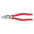 02 01 200 High Leverage Combination Pliers Plastic Coated Grip 200mm
