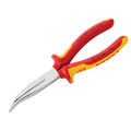 26 26 200 VDE Long Bent Snipe Nose Side Cutting Pliers 200mm
