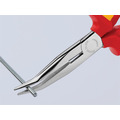 26 26 200 VDE Long Bent Snipe Nose Side Cutting Pliers 200mm