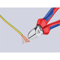 KNIPEX KPX7002140 70 02 140 Diagonal Cutters Multi-Component Grip 140mm