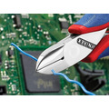 77 12 115 Electronics Diagonal Cutter with Small Bevel & Lead Catcher 115mm