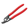 KNIPEX Cable Shears Plastic Coated Grip with Return Spring 165mm
