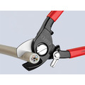 KNIPEX Cable Shears Plastic Coated Grip with Return Spring 165mm