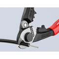 KNIPEX KPX9561190 95 61 190 Wire Rope/Bowden Cable Cutter Plastic Coated Grip 190mm