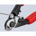 95 62 190 Wire Rope/Bowden Cable Cutters Multi-Component Grip 190mm