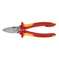 KNIPEX 97 78 180 T VDE Crimping Pliers with Tether Point 180mm