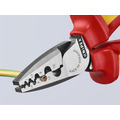 KNIPEX 97 78 180 T VDE Crimping Pliers with Tether Point 180mm