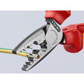 KNIPEX 97 78 180 T VDE Crimping Pliers with Tether Point 180mm
