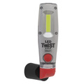 LED Twist Rechargeable Inspection Light 8W COB & 1W SMD