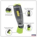 Sealey LED1001G LED Twist® Rechargeable Inspection Light 8W COB & 1W SMD