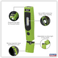 Sealey LED3602G Rechargeable 360� Inspection Light 4W & 3W SMD LED - Green