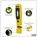 Sealey LED3602Y Rechargeable 360� Inspection Light 4W & 3W SMD LED - Yellow