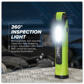 Sealey LED3605G Rechargeable 360� Inspection Light 10W & 2 x 4W SMD LED - Green