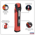 Sealey LED3605R Rechargeable 360� Inspection Light 10W & 2 x 4W SMD LED - Red