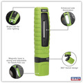 Sealey LED360G Rechargeable 360� Inspection Light 8W & 3W SMD LED - Green