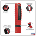 Sealey LED360R Rechargeable 360� Inspection Light 8W & 3W SMD LED - Red