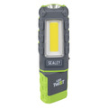Sealey LED Twist Rechargeable Inspection Light, Green - Box of 12