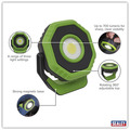 Sealey LED700P Rechargeable 360� Pocket Floodlight with Magnet 7W COB LED - Green