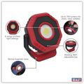 Sealey LED700PR Rechargeable 360 Pocket Floodlight with Magnet 7W COB LED - Red