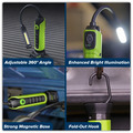 Sealey LEDFLEXG Rechargeable Flexi Inspection Light 5W COB & 3W SMD LED