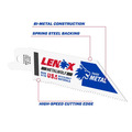 LENOX LEN20550414R MetalWolf Wave Edge Reciprocating Saw Blade 102 x 19 x 0.9mm 14 TPI (Pack 5)