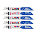 LENOX LEN20562610R MultiWolf Wave Edge Reciprocating Saw Blade 152 x 19 x 0.9mm 10 TPI (Pack 5)