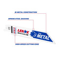 LENOX LEN20568624R MetalWolf Wave Edge Reciprocating Saw Blade 152 x 19 x 0.9mm 24 TPI (Pack 5)