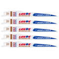 LENOX LEN20572656R LumberWolf Reciprocating Saw Blade 152 x 19 x 1.3mm 6 TPI (Pack 5)