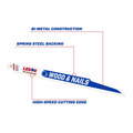 LENOX LEN20585156R LumberWolf Reciprocating Saw Blade 305 x 19 x 1.3mm 6 TPI (Pack 5)