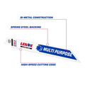 LENOX LEN20590B810 MultiWolf Wave Edge Reciprocating Saw Blade 203 x 19 x 1.3mm 10 TPI (Pack 25)